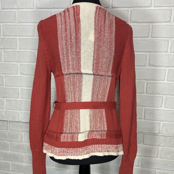 Cozy, Belted Wrap Cardigan by Ya Los Angeles Size Large - Picture 2 of 10